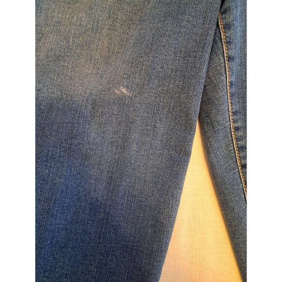 Gloria Vanderbilt Women's Amanda Capri Blue Denim Jeans Plus Size 18 Pull On - Picture 9 of 9